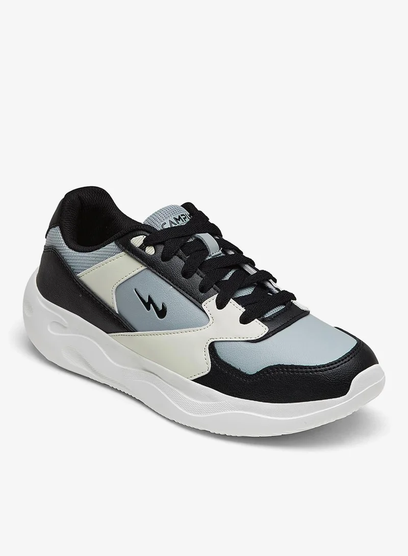CAMPUS Off.Wht/Blk Men's Low-Top Sneakers - Bold Colours With Cloud Like Comfort for Men | Best Price UAE